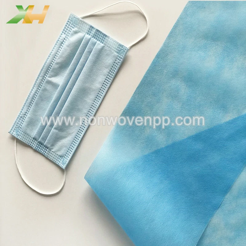 blue face mask non woven
